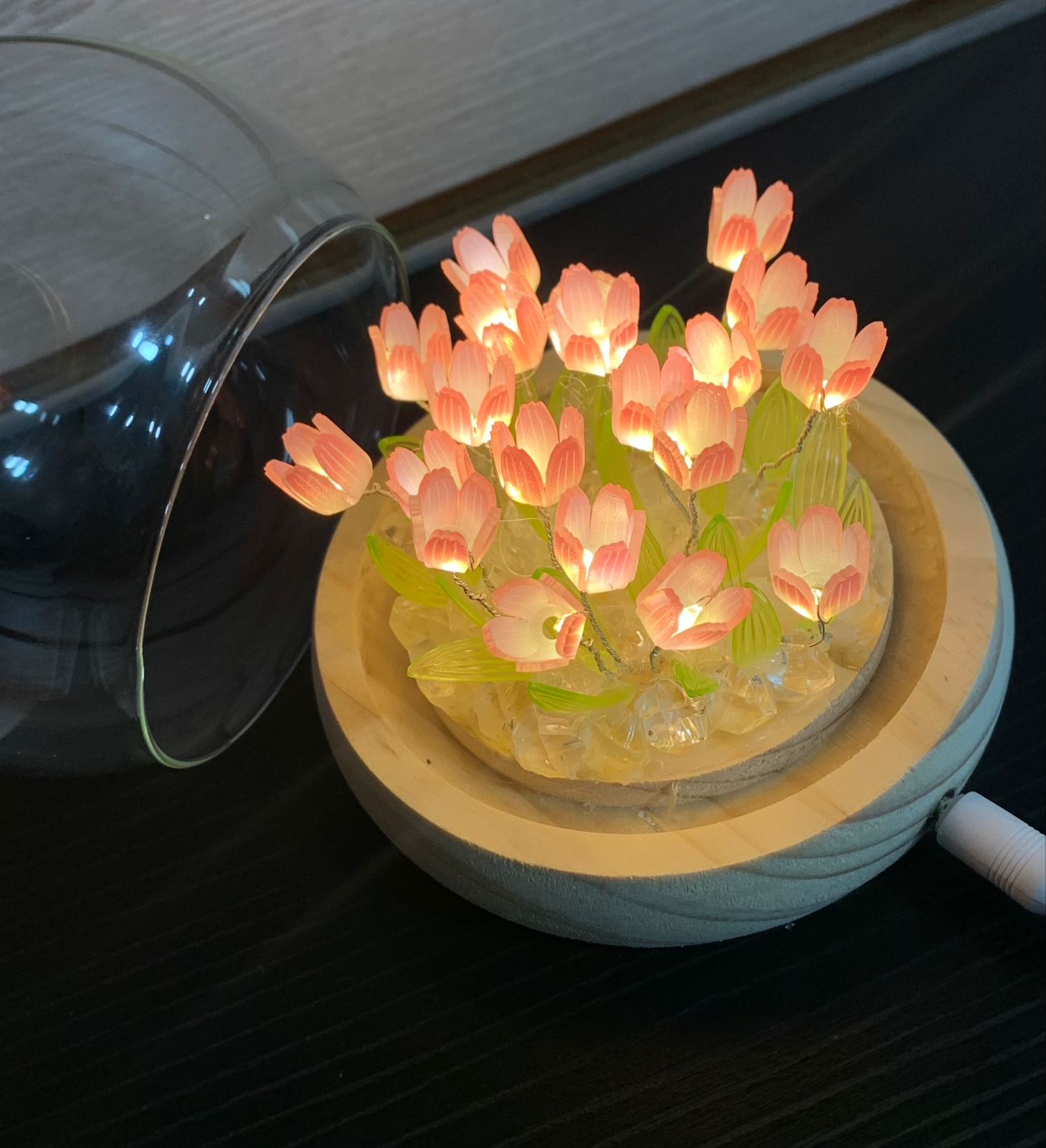 Lámpara Noche de Tulipanes LED