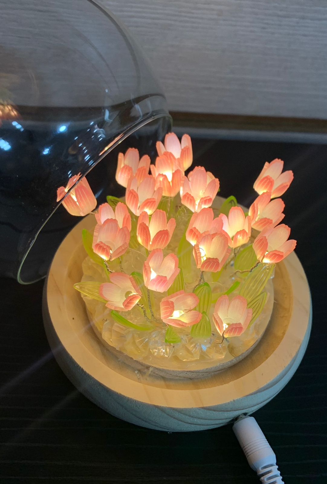 Lámpara Noche de Tulipanes LED