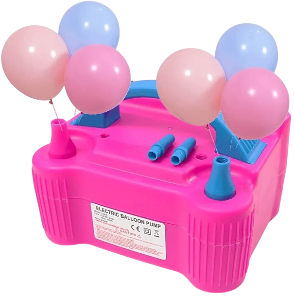 Inflador Eléctrico de Globos 600W – Doble Boquilla
