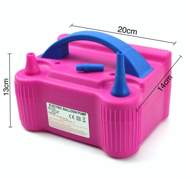 Inflador Eléctrico de Globos 600W – Doble Boquilla
