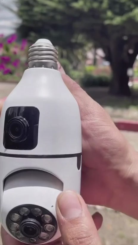 Cámara Seguridad 360° – Doble Lente