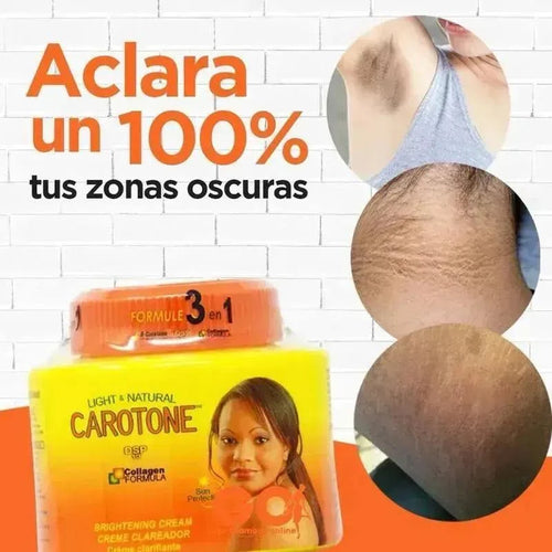 Carotone 300ml – Crema Aclarante 3 en 1 (+ Regalo)
